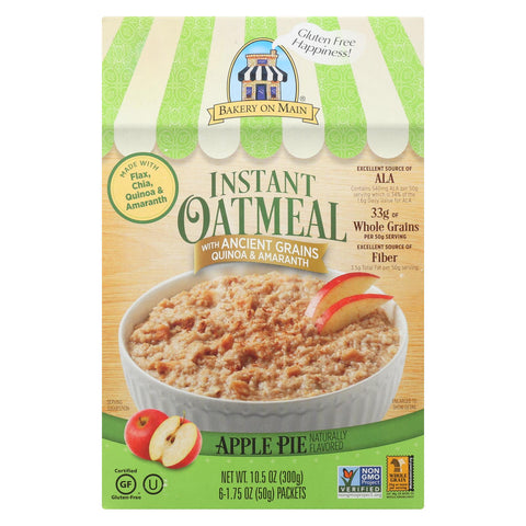 Bakery On Main Oatmeal Apple Pie - Case Of 6 - 10.5 Oz.