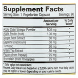 Dynamic Health Apple Cider Vinegar Complete With Apple Pectin - 90 Vegetarian Capsules