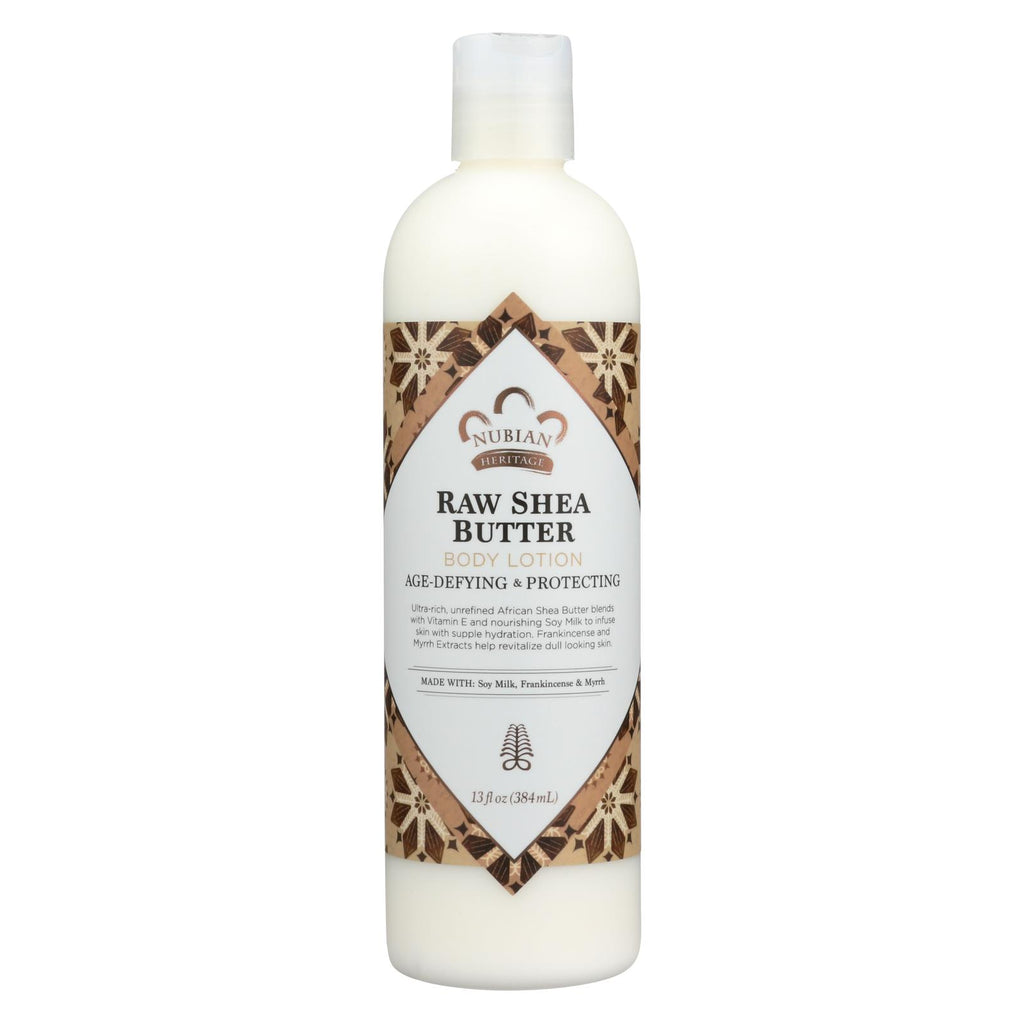 Nubian Heritage Lotion Raw Shea And Myrrh - 13 Oz