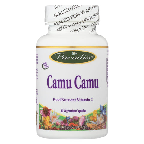 Paradise Herbs Camu Camu - 60 Vegetable Capsules