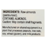 Woodstock Almonds - Raw - Case Of 8 - 7.5 Oz.