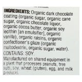 Woodstock Snacks - Organic - Dark Chocolate Raisins - 8.5 Oz - Case Of 8