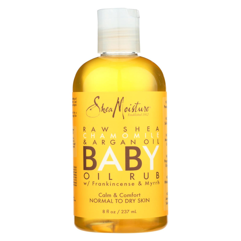 Sheamoisture Oil Rub - Baby - Raw Shea Butter - 8 Oz