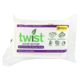 Twist Sponge - Plant-based - Scrub - 3 Pack - Case Of 8