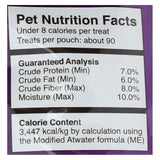 Fruitables Skinny Minis Dog Treats - Pumpkin & Berry Flavor - Case Of 8 - 7 Oz