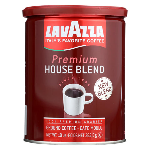 Lavazza Coffee - Can - Ground - Premium House Blend - 10 Oz - 1 Each