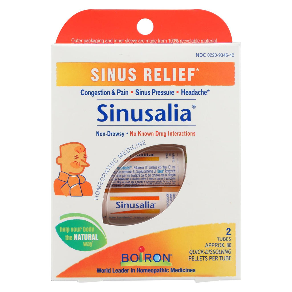 Boiron - Sinusalia Pellets - 2 Doses