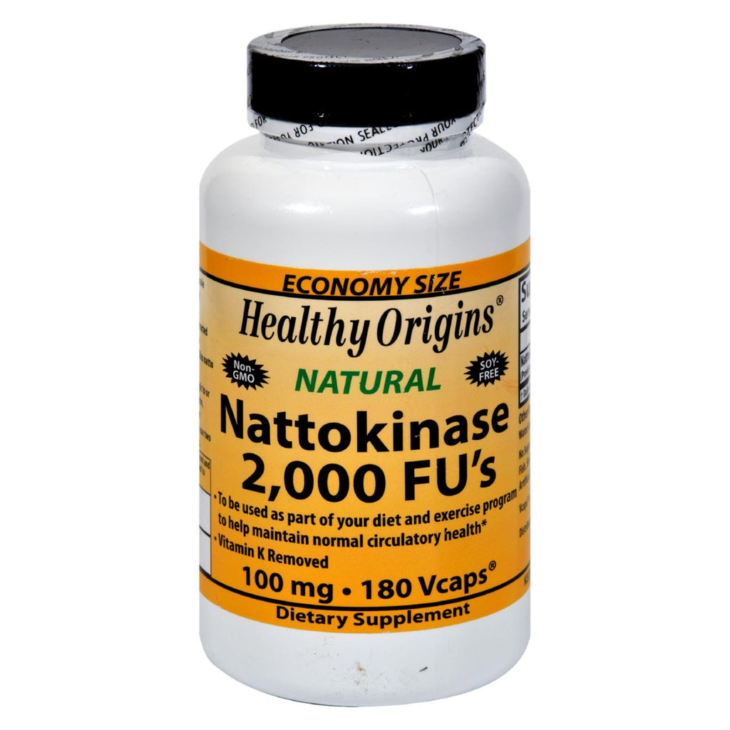 Healthy Origins Nattokinase 2000 Fus - 100 Mg - 180 Vcaps