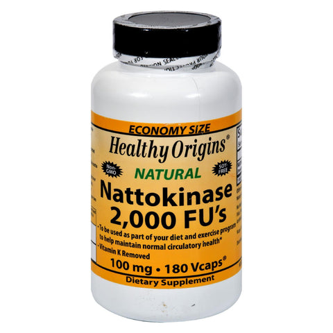 Healthy Origins Nattokinase 2000 Fus - 100 Mg - 180 Vcaps