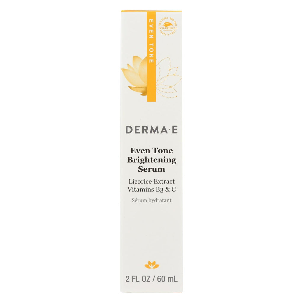 Derma E - Evenly Radiant Serum - 2 Fl Oz.