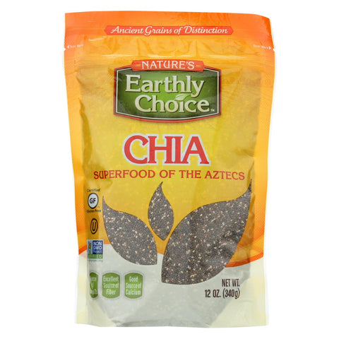 Nature's Earthly Choice Chia Ancient Grains - Case Of 6 - 12 Oz.