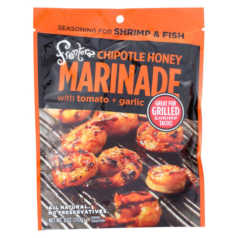 Frontera Marinade Sauce - Chipotle Honey With Tomato And Garlic - Case Of 6 - 6 Oz.