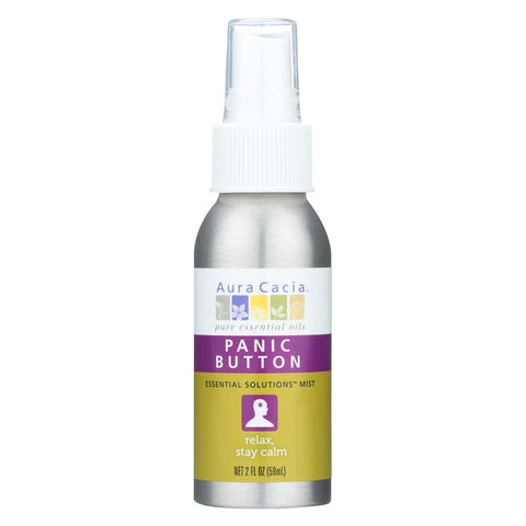 Aura Cacia - Essential Solutions Mist Panic Button - 2 Fl Oz