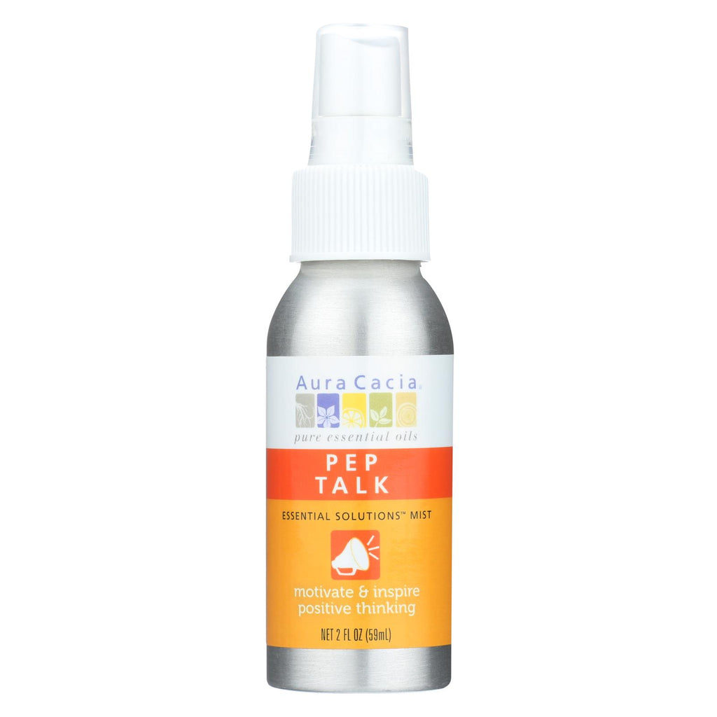 Aura Cacia - Essential Solutions Mist Pep Talk - 2 Fl Oz