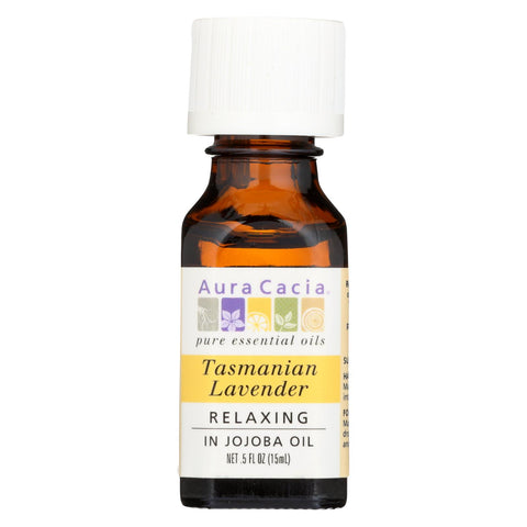 Aura Cacia - Tasmanian Lavender In Jojoba Oil - 0.5 Fl Oz