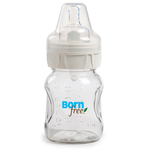 Bornfree - Natural Feeding Glass Bottle - Slow Flow - 5 Oz