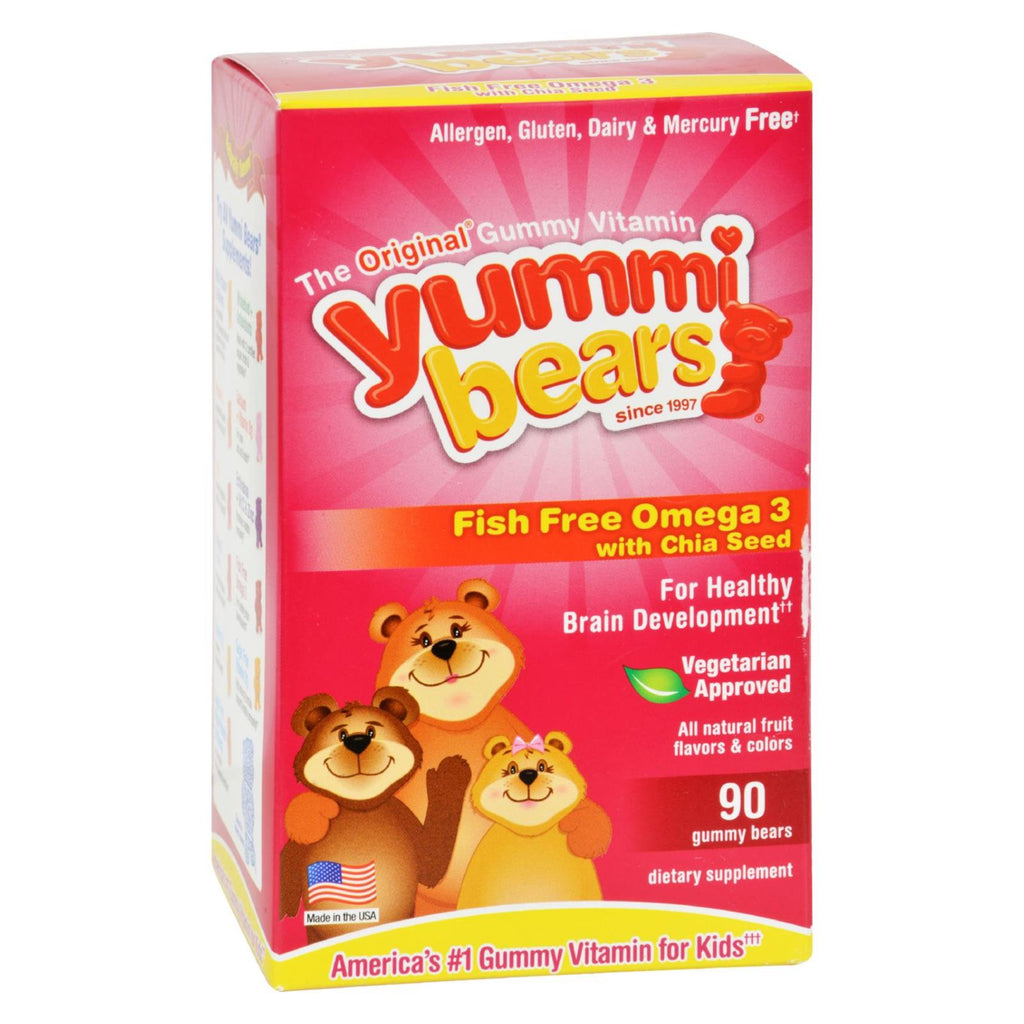 Hero Nutritionals Yummi Bear - Omega 3-6-9 - 90 Count