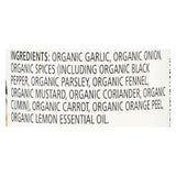 Frontier Herb Organic Seasoning Blend - Garlic And Herb - Salt Free - Case Of 6 - 2.7 Oz.