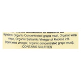 De Nigris - 100% Organic Vinegar - Balsamic White - Case Of 6 - 8.5 Fl Oz