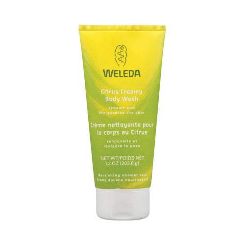 Weleda Creamy Body Wash Citrus - 7.2 Fl Oz