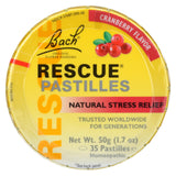 Bach Rescue Remedy Pastilles - Cranberry - 50 Grm - Case Of 12