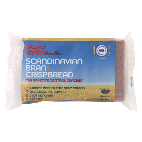 Health Valley Scandinavian Bran Crispbread - Case Of 30 - 3.5 Oz.