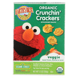 Earths Best Crackers - Organic - Crunchin Crackers - Veggie - Snack - 5.3 Oz - Case Of 6