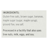 Gluten Freeda Instant Oatmeal - Banana Maple - Case Of 8 - 11.05 Oz.