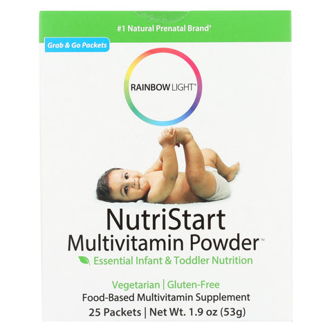 Rainbow Light Nutristart Multivitamin Powder - 25 Packets