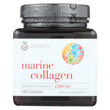 Youtheory Marine Collagen - Type 1 And 3 - Advanced Formula - 160 Tablets