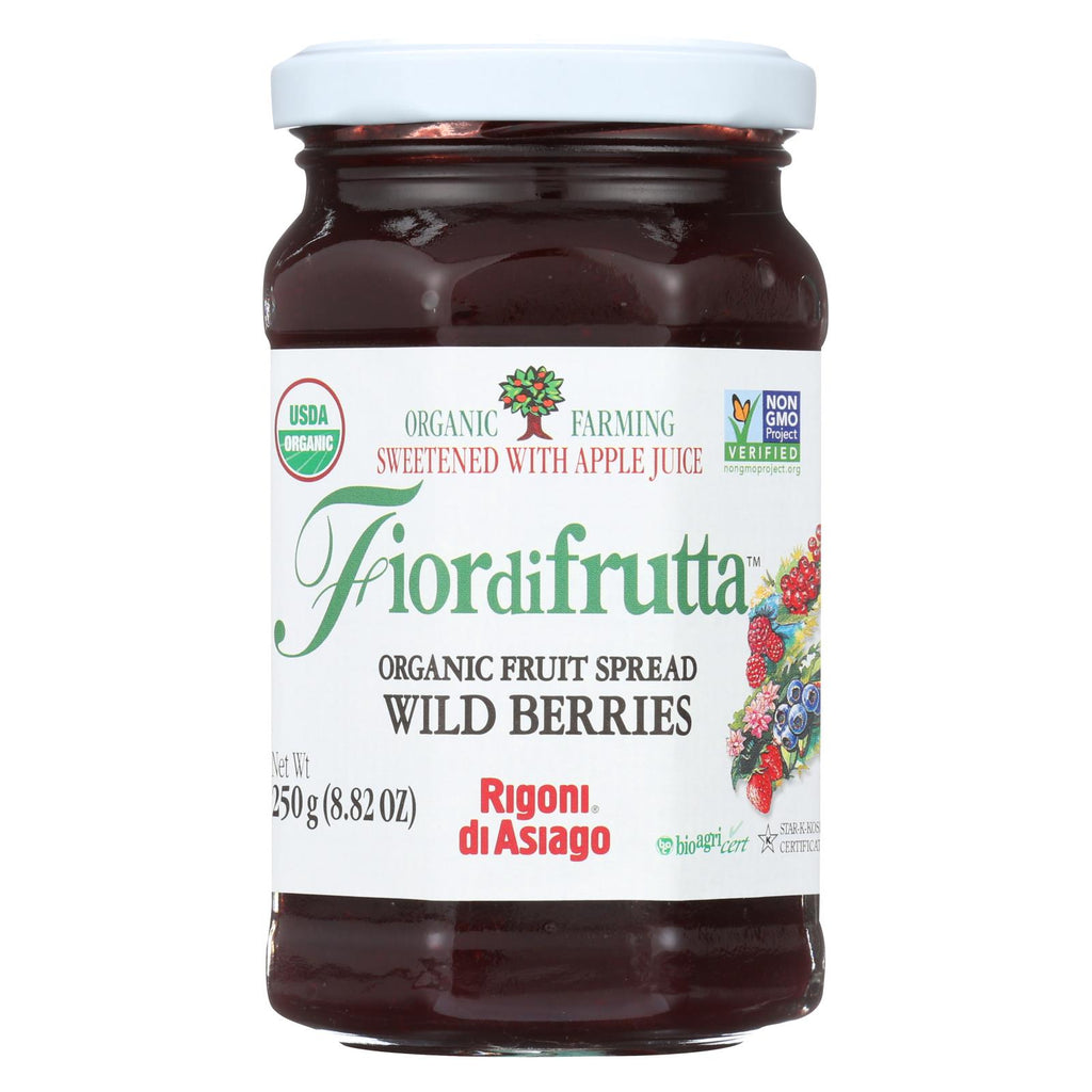 Fiordifrutta Spread - Organic - Wild Berries - Case Of 6 - 8.82 Oz