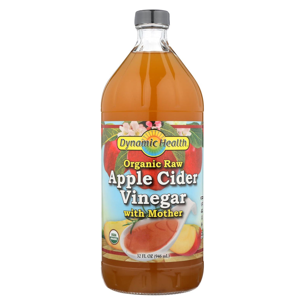 Dynamic Health Apple Cider Vinegar - Organic With Mother - 32 Oz