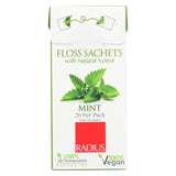 Radius - Floss Sachets With Natural Xylitol - Mint - Case Of 20