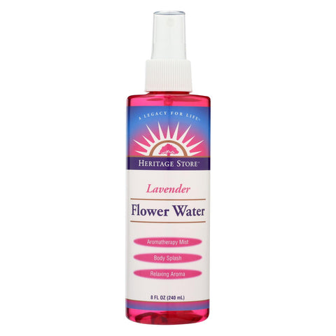 Heritage Products Flower Water Lavender - 8 Fl Oz