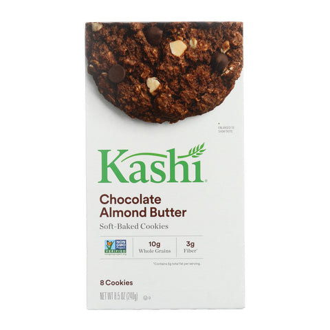 Kashi Chocolate Almond Butter Cookies - Almond - Case Of 6 - 8.5 Oz.