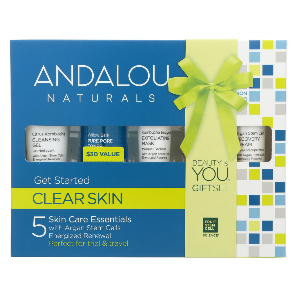 Andalou Naturals Get Started Clarifying 5 Piece Kit - 1 Kit