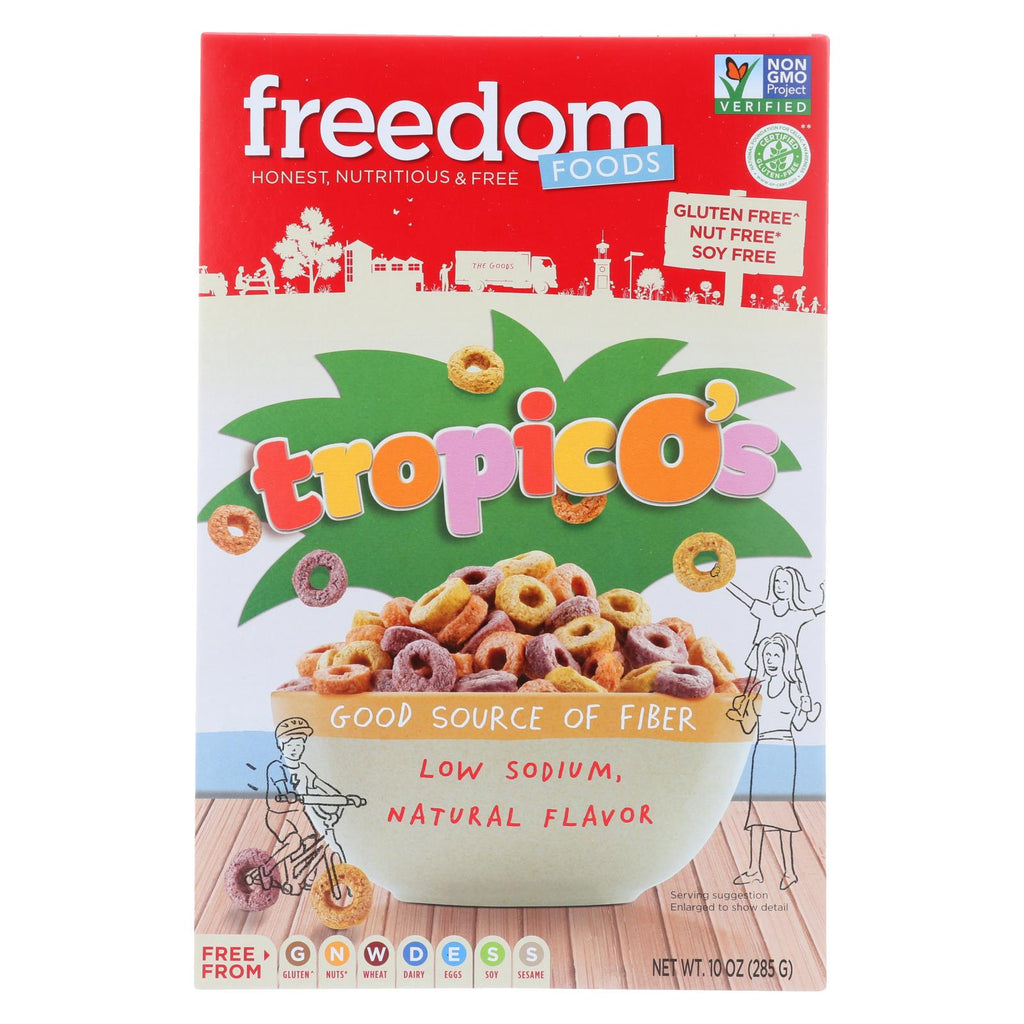 Freedom Foods - Cereal - Tropicos - Gluten Free - 10 Oz - Case Of 5