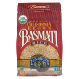 Lundberg Family Farms Organic California Basmati Rice - Brown - Case Of 6 - 1 Lb.