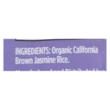 Lundberg Family Farms Organic California Brown Jasmine Rice - Case Of 6 - 1 Lb.