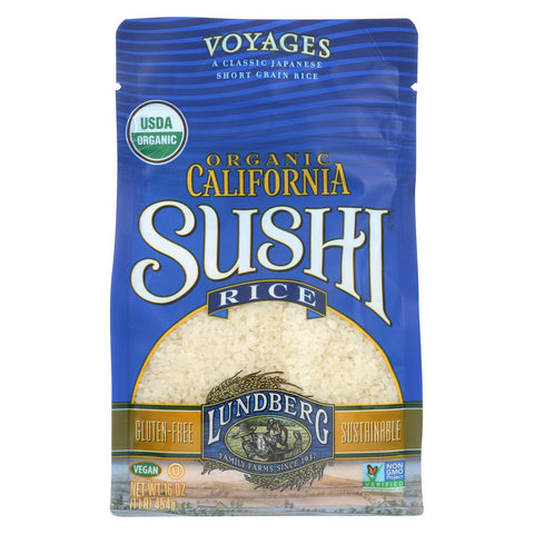 Lundberg Family Farms California Sushi Rice - Case Of 6 - 1 Lb.