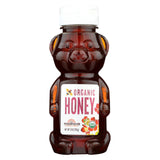 Madhava Honey Organic Honey Bear - Case Of 6 - 12 Oz.