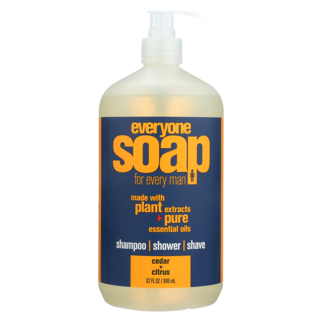 Eo Products - Everyone Soap - Men Cedar And Citrus - 32 Oz