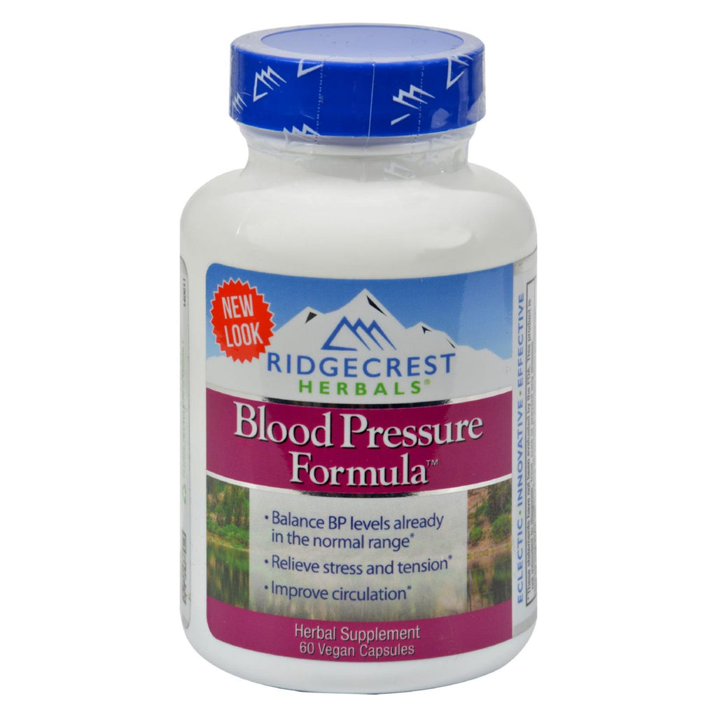 Ridgecrest Herbals Blood Pressure Formula - 60 Vcaps