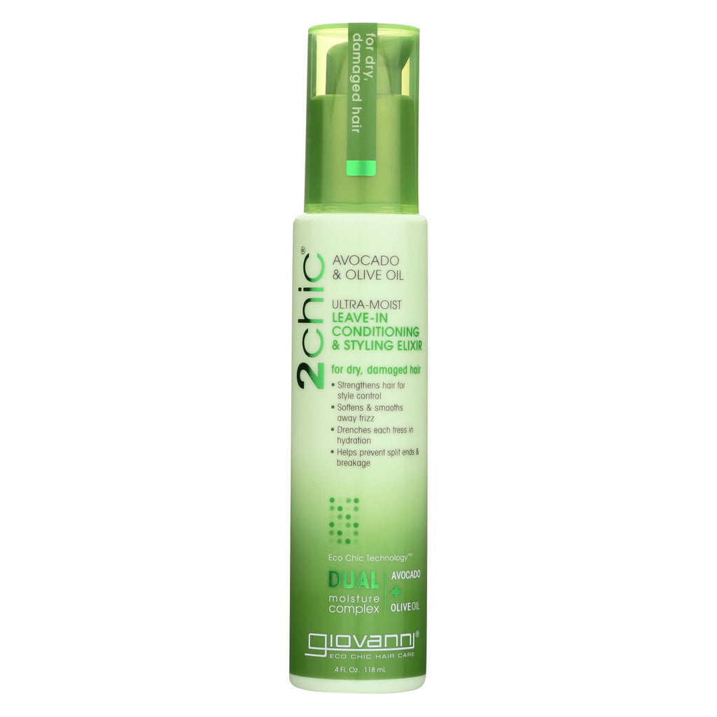 Giovanni Hair Care Products Leave In Conditioner - 2chic Avocado - 4 Oz