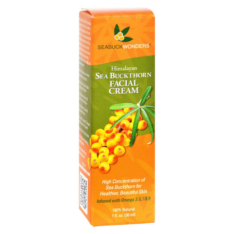 Seabuck Wonders Sea Buckthorn Facial Cream - 1 Oz