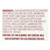 Van's Natural Foods Gluten Free Snack Bars - Chocolate Chip - Case Of 6 - 1.2 Oz.