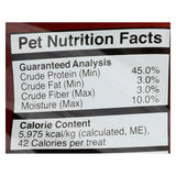 Fruitables Dog Treats - Whole Jerky - Bacon - Case Of 8 - 5 Oz