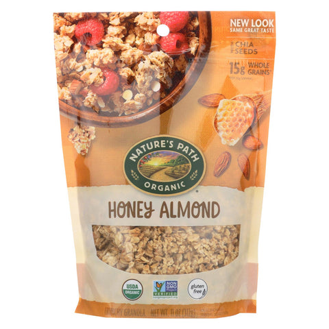 Nature's Path Organic Honey Almond Granola - Case Of 8 - 11 Oz.