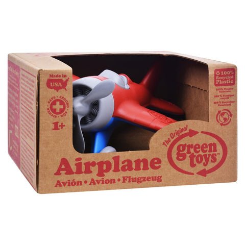 Green Toys Airplane - Red