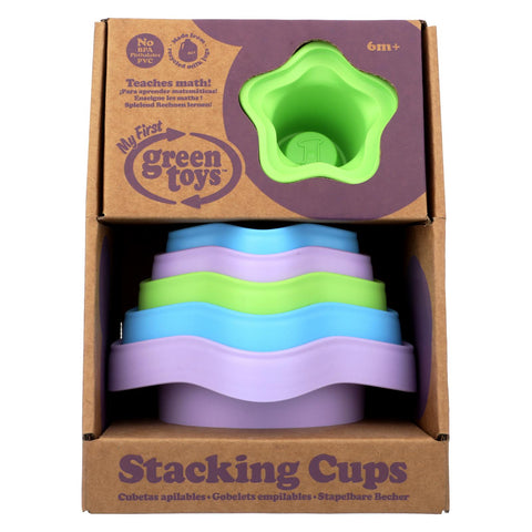 Green Toys Stacking Cups - 6 Cups